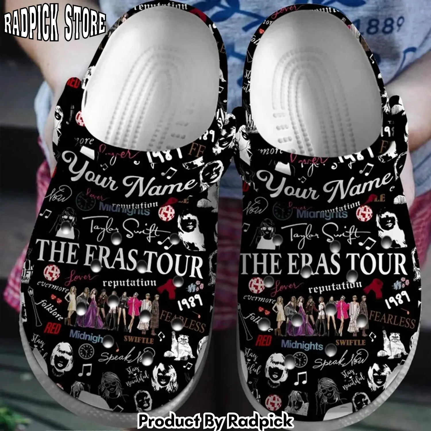 Radpick taylor swift clogs crocss crocband comfortable shoes for men women 1 rp652974
